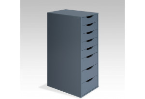 S01415 Ингар 8 комод 36x102x53, серо-бирюзовый