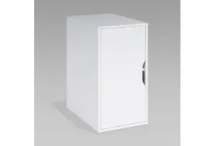 S01484 Ингар ДВ тумба 36x71x53, белый