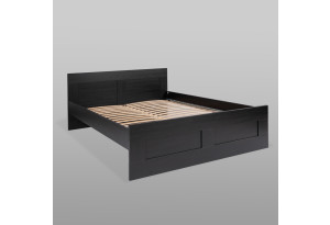 Кровать двойная Сириус 1600х2000, дуб венге