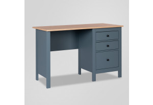 2.08.06.160.16 САГА стол письменный 120х56 темно-бирюзовый/ясень