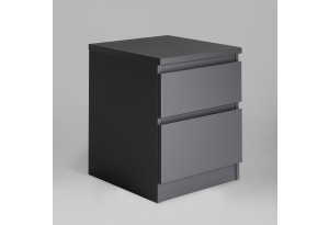 2.03.03.050.4 КАСТОР тумба 2 ящика RU серая