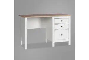 2.08.06.160.14 САГА стол письменный 120х56 белый/ясень