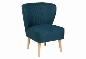 Стул Унельма сине-зелёный, ткань рогожка