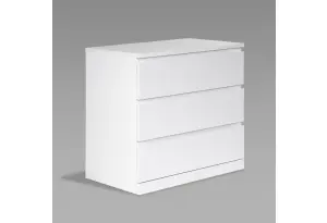 S01651 Варма Прайм 3 комод 80x77x48, белый