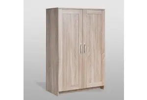 Тумба СИРИУС двухдверная высокая, цвет Дуб Сонома