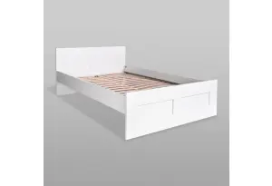 Кровать двойная Сириус 1400х2000, белая