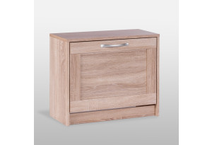 Тумба СИРИУС с откидной полкой для обуви, цвет Дуб Сонома