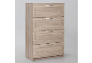 Комод СИРИУС с четырьмя ящиками, цвет Дуб Сонома