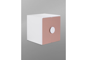 S02559 ПИКСИ шкаф распашной с 2 дверьми 60x57x63, мечтательный пион