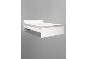 2.02.04.610.1 СИРИУС кровать двойная 160х200 белая RU