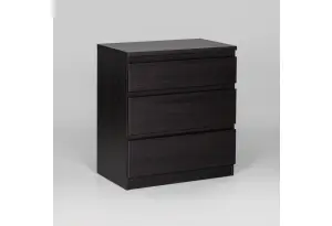 Комод Кастор 3 ящика, дуб венге