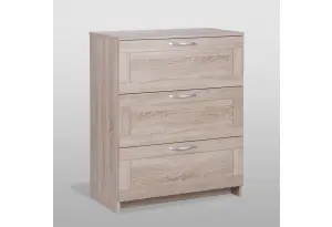 Комод Сириус 3 ящика, дуб сонома