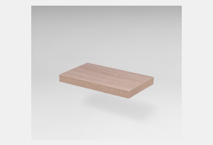 Полка настенная Фора 1.4, тамбурат, цвет дуб беленый