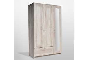 Шкаф комбинированный Сириус 3 двери, 1 ящик, дуб сонома
