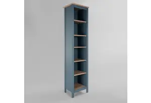 2.08.07.100.16 САГА стеллаж 50 темно-бирюзовый/ясень RU