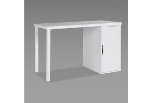S01507 ИНГАР 1/ДВ/T стол письменный 120x75x55, белый