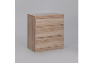 Комод Кастор 3 ящика, дуб сонома