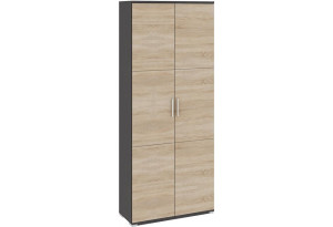 Шкаф для одежды «Успех-2» Венге Цаво, Дуб Сонома