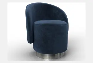 Кресло Лига-108 TOWER 13 синий (Велюр)