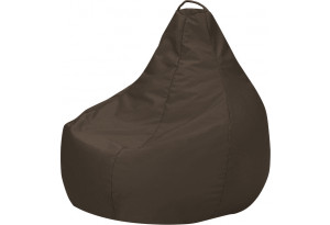 Кресло-мешок «Купер» XL Велюр коричневый, люкс