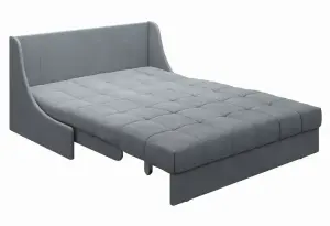 ТОКИО Диван прямой светло-серый, 146 ППУ