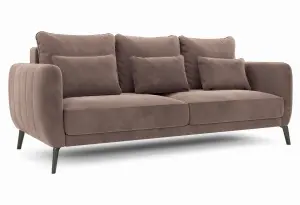 СЧАСТЛИВЫЙ ДЕНЬ Диван прямой, какао