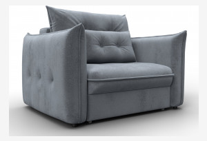 Кресло Лига-100 НПБ TOWER 10 серый (Велюр)