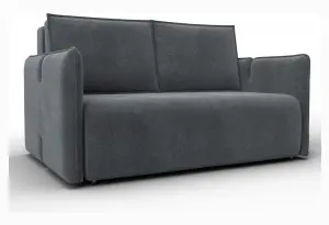 Диван прямой Лига-117 LAIM 23 светло-серый (Велюр)