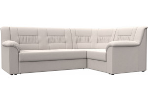 Диван угловой Карелия правый угол JOLY 05 бежевый (Замша)