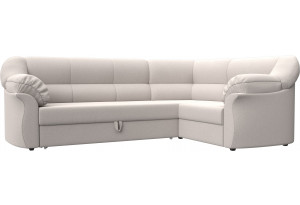 Диван угловой Карнелла правый угол JOLY 05 бежевый (Замша)