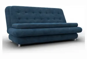 Диван-книжка Лига-123 BRUT 11 синий (Велюр)