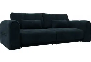 Диван прямой Лига-150 НПБ LAIM 21 графит (Велюр)