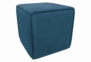 Маленькая радость Пуф квадратный синий