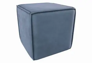 Маленькая радость Пуф квадратный светло-синий