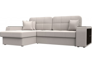 Диван угловой Брюссель левый угол JOLY 05 бежевый (Замша)