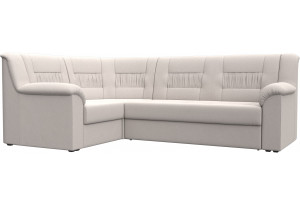 Диван угловой Карелия левый угол JOLY 05 бежевый (Замша)