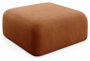 НОВЫЕ ЭМОЦИИ Банкетка 95х95, терракотовая