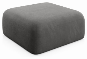 НОВЫЕ ЭМОЦИИ Банкетка 95х95, серая