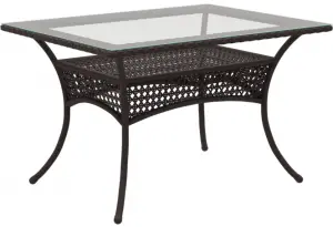 Обеденный стол из экоротанга DECO 120х90