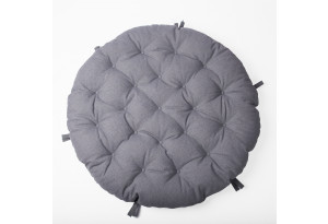 Подушка для кресла Папасан, цвет: серый