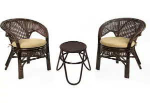 Кофейный комплект с креслами Пеланги и столиком Киви