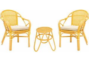 Кофейный комплект с креслами Петани и столиком Киви