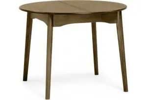 Обеденный стол Модерн, круглый, раздвижной (орех)