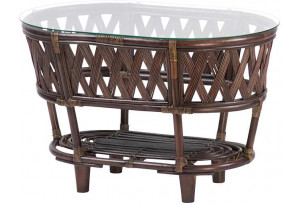 Овальный стол из ротанга Черчилль