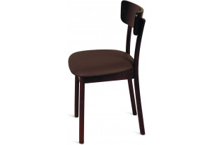 Кухонный деревянный стул Хорн, темно-коричневый