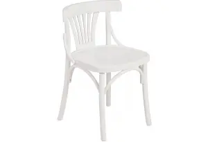 Венский стул твердый, белый