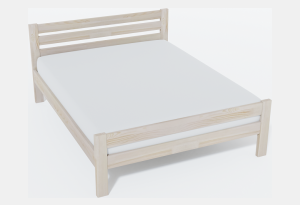 Двуспальная кровать Амелия 1 из массива сосны