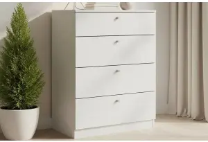 Комод 70х40х94 см с 4-мя ящиками Теви