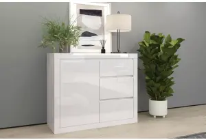 Комод с 3-мя ящиками, 107х90х40 см Спайс