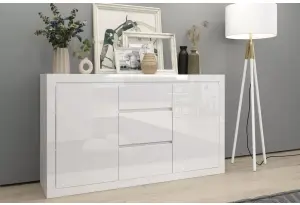 Комод с 3-мя ящиками, 154,5х90х40 см Спайс